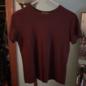Brandy Melville maroon top